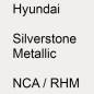 Preview: Hyundai, Silverstone Metallic, NCA / RHM.